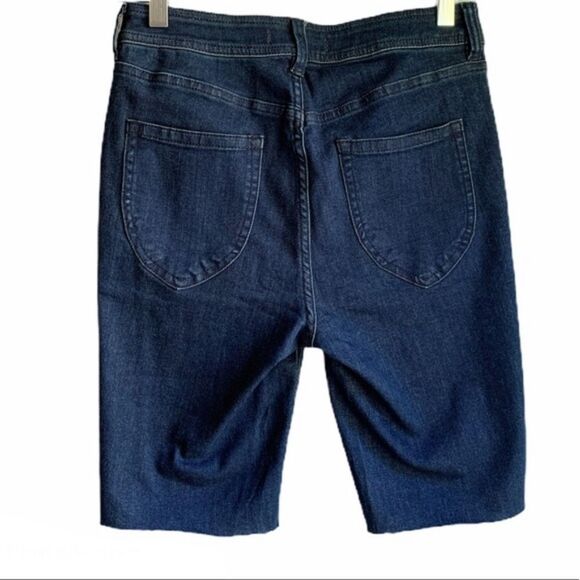NWT/NWOT Free People So Chic Denim Biker Shorts - Picture 10 of 12